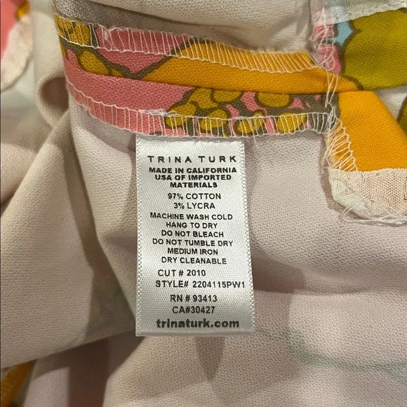 Trina Turk Aspire Floral Tank Top - Picture 9 of 11